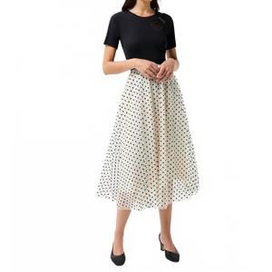 NEW LEO UGO gloria fitted cut t-shirt in black